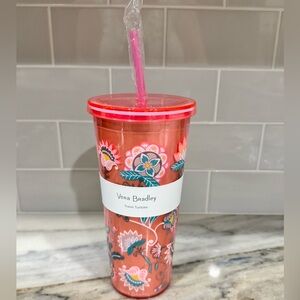 New Vera Bradley insulated tumbler cup